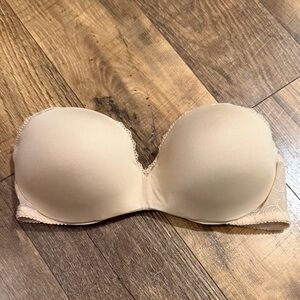Vanity Fair Women's Gel Touch Padded Strapless Push Up Bra
